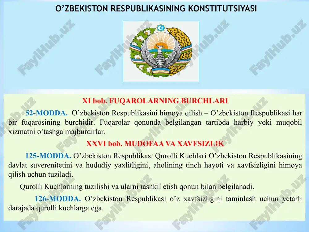 z zimmasiga olgan shuningdek yo'qotilgan pasportlar o'rniga yangisi bilan ta'minlash va aliment to'lashda bosh tortgan fuqarolar bilan shug'ullanadi. 2022-yil 1-apreldan aliment undirish xizmati majburiy ijro bo'limiga o'tkazildi. 2021-yil yanvar oyidan id karta joriy etildi xalq manfaatlariga xizmat qilish о‘zbekiston respublikasi ichki ishlar tizimi xodimlarining bosh maqsadi. jinoyatchilikning jilovlanishi: tanga og‘ir shi­kast yetkazish 1990 yilga nisbatan 1991 yilda 6 foizga, 1992 yilda 18,3 foizga nomusga tegish jinoyati 1991 yilda 10,5 foizga, 1992 yilda 17,0 foizga bosqinchilik 1991 yil­da 15,2 foizga, 1992 yilda 0,8 foizga talonchilik 1991 yilda 5,7 foizga, 1992 yilda 6,3 foizga kamaydi. 1991 yil 25 oktabr - о‘zbekiston respublikasi vazirlar mahkamasining 270-sonli qarori asosida о‘zbekiston ssr ichki ishlar vazirligi – о‘zbekiston respublikasi ichki ishlar vazirligiga aylantirildi. qaror bilan vazirlik nizomi va strukturasi tasdiqlandi. keyinchalik ushbu sana mamlakatimizda ichki ishlar organlari xodimlari kuni sifatida belgilandi. 1994 yilda ички ишлар вазирлиги akademiyasi tashkil etildi 1994 yilda о‘zbekistonning interpolga a’zo bо‘ldi 2001 …