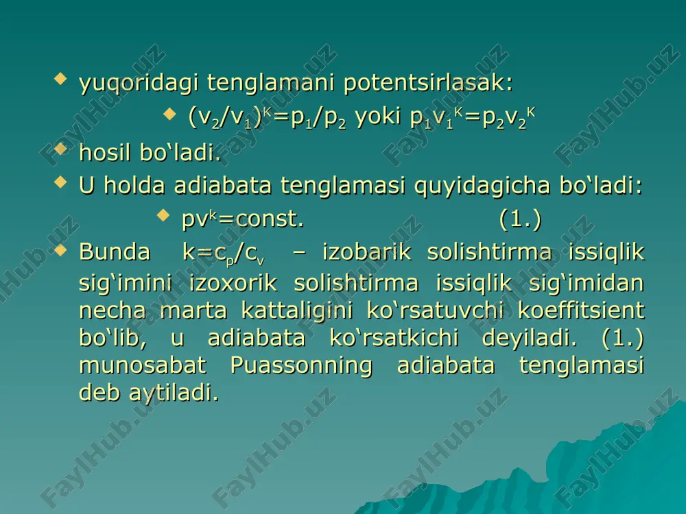 termodinamika ma'ruzasi - Page 4