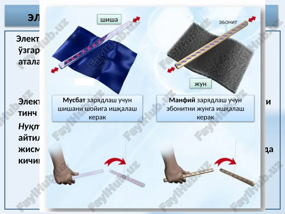 elektrostatik maydon va uning xususiyatlari - Page 4