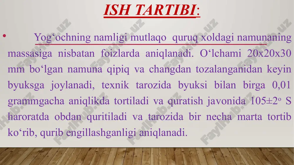 yog‘ochning namligini aniqlash laboratoriyasi - Page 4