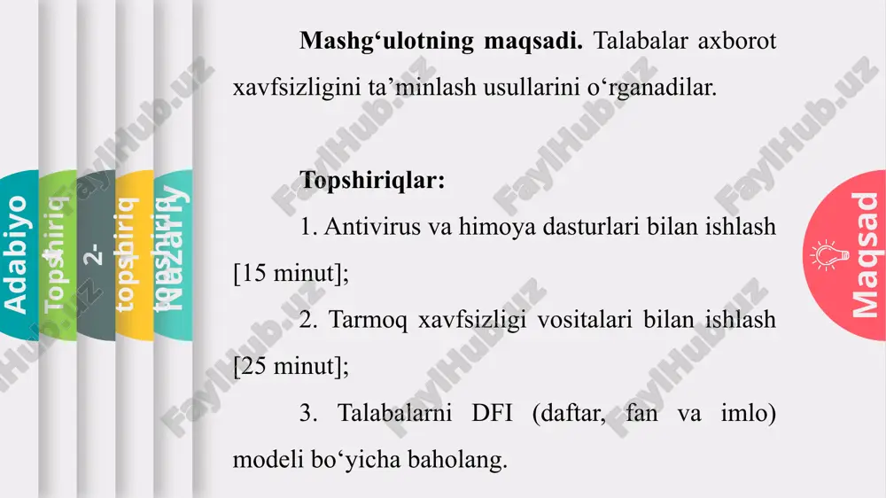 amaliy mashg‘ulot. axborot xavfsizligini ta’minlash usullari - Page 4
