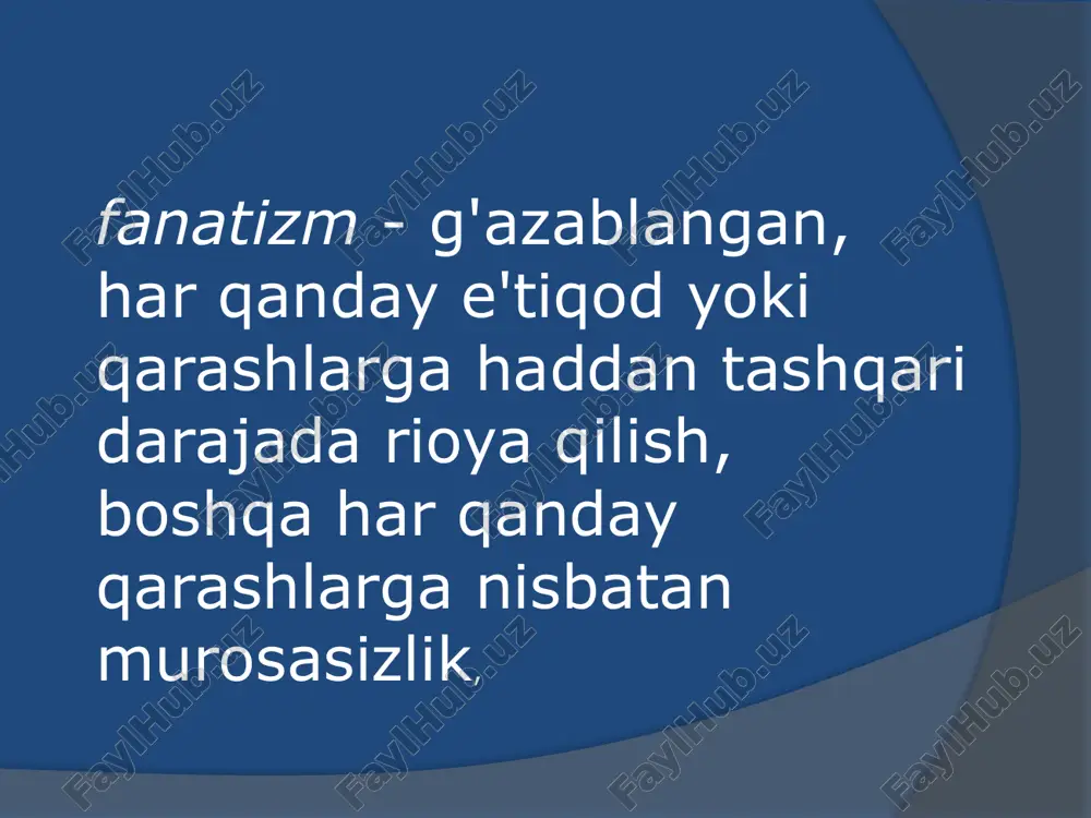 diniy fanatizm va dindorlik - Page 4