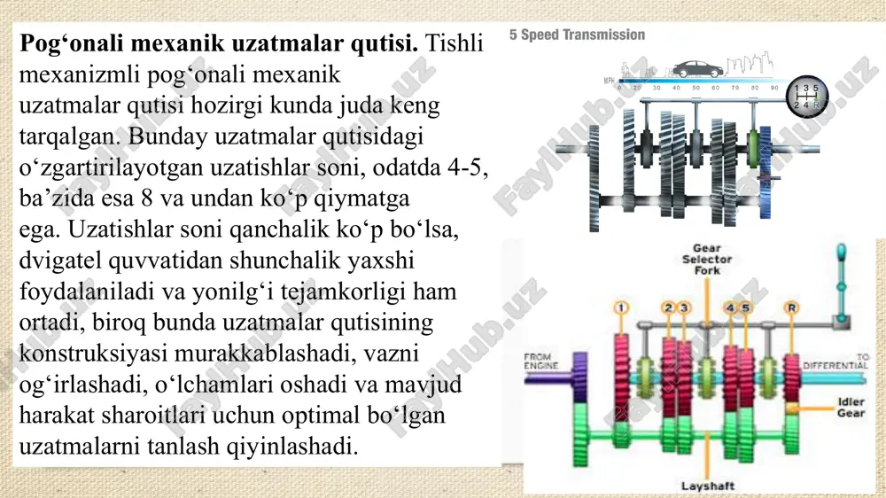 uzatmalar qutisining vazifasi - Page 4