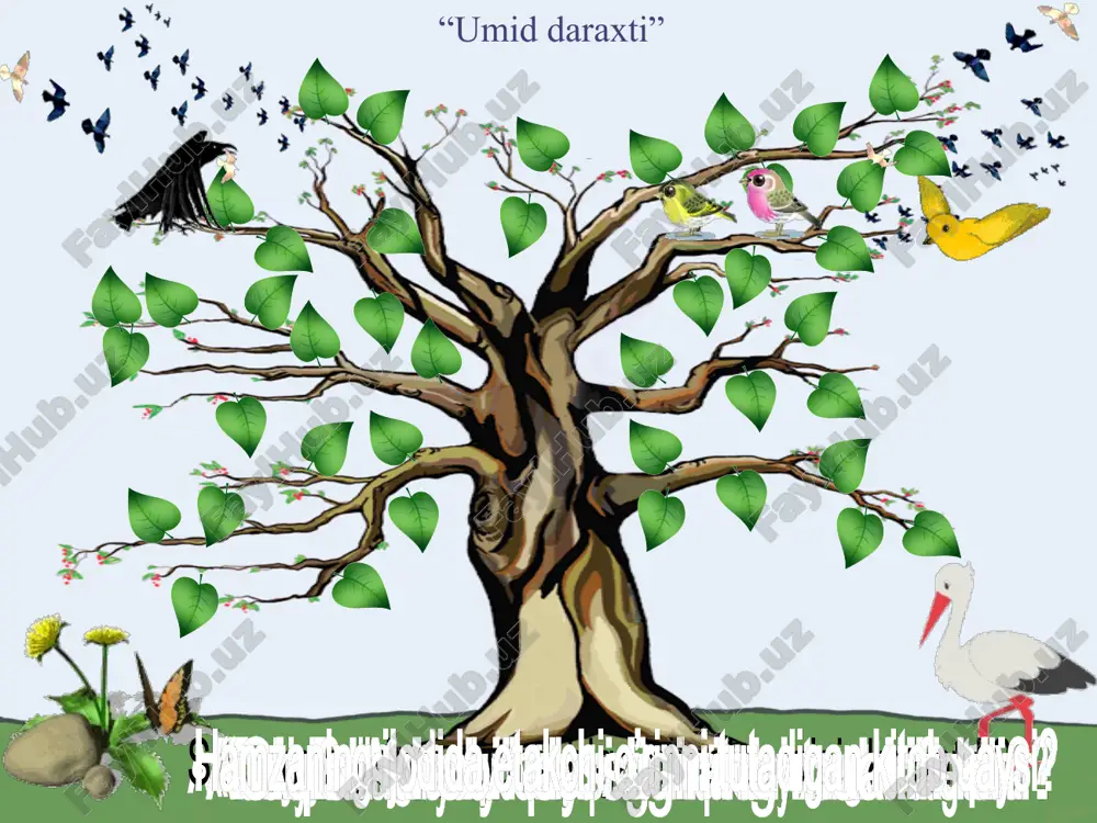 ' yulduzim. uxla, bolam, oyginam, kishnab turgan toyginam.. binafsha atir hidi sochildi, chakkangga taq, chakkangga. lazzat olib hididan bolarilar uchadi. ipakqanot kapalak barglarini quchadi. seni maqtab kuylaydi, bog' aylanib qushchalar. darak berib bahordan, quvontirding shunchalar. binafshaxon, binafsha kulishlaring chiroyli. ko'ksimizda hid sochib turishlaring chiroyli! binafshaxon, binafsha kulishlaring chiroyli: bog'imizda ochilib turishlaring chiroyli. hamma chiqar dalaga binafshalar tergali, men ham terdim bir dasta opamizga bergali. — mana, opa, binafsha, qarang, qanday chiroyli. — yuring, — dedi opamiz, — binafshalar teraylik. binafshalar ochildi chakkangga taq, chakkangga: kapalak hoy, kapalak, kapalak, qanotlaring ipakdak. muncha shoshib uchasan, to'xta, so'zlayin andak. uchrataman har kuni seni har kun bog'chamda, so'rib gullar sharbatin o'ltirasan olchamda. borib ushlay deganda shoshib darhol uchasan. sira tutqich bermasdan guldan gulga ko'chasan. mendan aslo qochmagin, do'st bilaman o'zimga. pildir-pildir uchishing, oh, yoqadi ko'zimga. ucn, uchaver, uchaver, go'zal bog'cham — gulshanda. sira ozor bermayman sevgim, fikrim bor senda. kapalakjon, kapalak, qanotlaring ipakdak. do'st …
