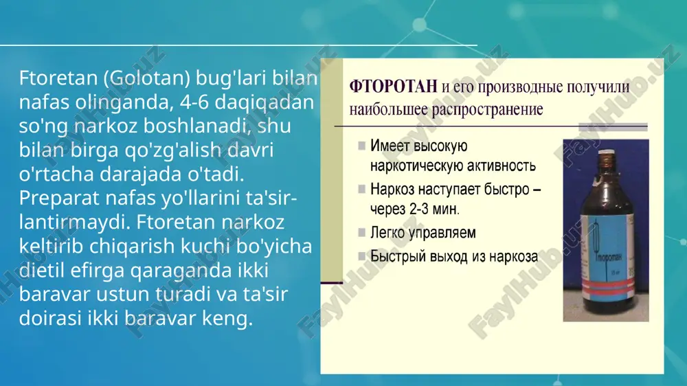 narkoz moddalarining tasnifi - Page 4