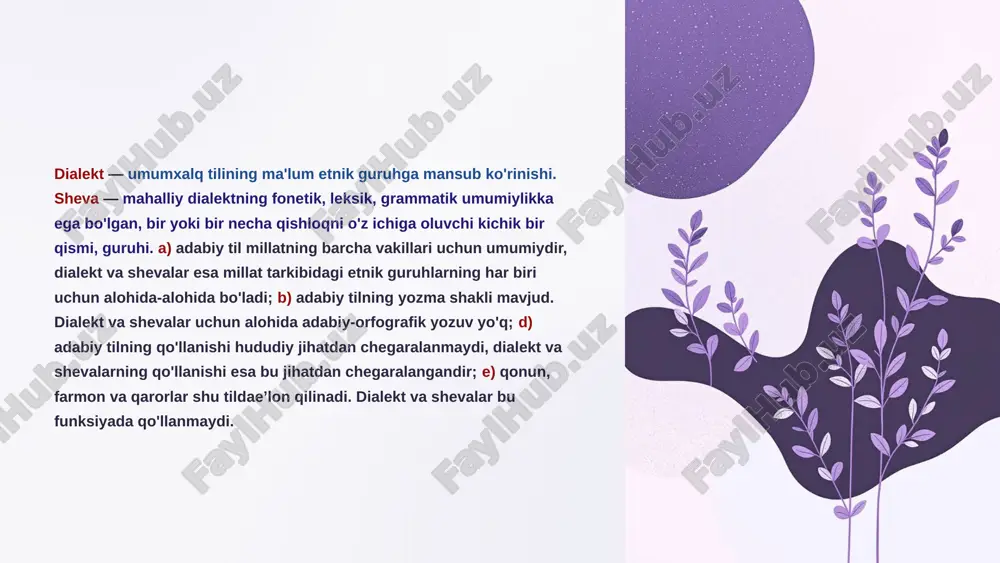 n respublikasining davlat tili haqidagi qonuni (o'n birinchi chaqiriq o'zbekiston oliy kengashining o'n birinchi sessiyasida 1989- yil 21- oktabrda qabul qilingan). o'zbekiston respublikasining konstitutsiyasi (4- modda). «davlat tili haqida»gi qonunning yangi tahriri. 1995- yil 21- dekabr. image1.png image2.png image3.png image4.png image5.png image6.png image7.png image8.png image9.png image10.png image11.png image12.png image13.png image14.png image15.png image16.png image17.png image18.png