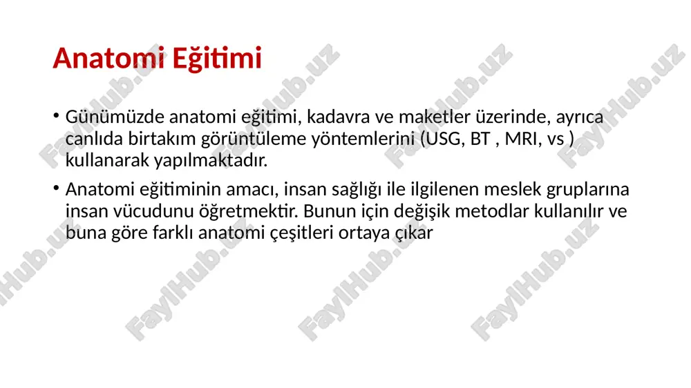 noktasından geçen vertikal eksen linea sternalis: sternum’un lateral kenarından geçen vertikal eksen linea parasternalis: linea sternalis ve linea medioclavicularis arasındaki mesafenin orta noktasından geçen vertikal eksen linea axillaris anterior: plica axillaris’in ön kenarından geçen vertical eksendir. linea axillaris media: fossa axillaris’in üst noktasından geçen vertical eksen. linea axillaris posterior: plica axillaris’in arka kenarından geçen vertical eksen anatomik düzlemler 1. transvers(horizontal) düzlem: 2. sagital düzlem: 3. frontal(coronal) düzlem: anatomik düzlemler 1. planum transversum (planum horizontale): yere paralel uzanır. vücudu üst ve alt iki parçaya ayırır. (klinikte axial plan) 2. planum sagittale: önden arkaya ve yere dik. vücudu sağ ve sol parçalara ayırır. 3. frontal coronale (planum frontale): sağdan sola ve yere dik. vücudu ön ve arka parçalara ayırır. 1. planum horizontale 2. planum sagittale 3. planum coronale vücudun bölümleri 1. baş (caput) 2. boyun(cervix, collum) 3. gövde(corpus, truncus) a. göğüs(thorax) b. karın(abdomen) c. leğen(pelvis) 4. taraflar, ekstremiteler üst ekstremite, üst taraf …