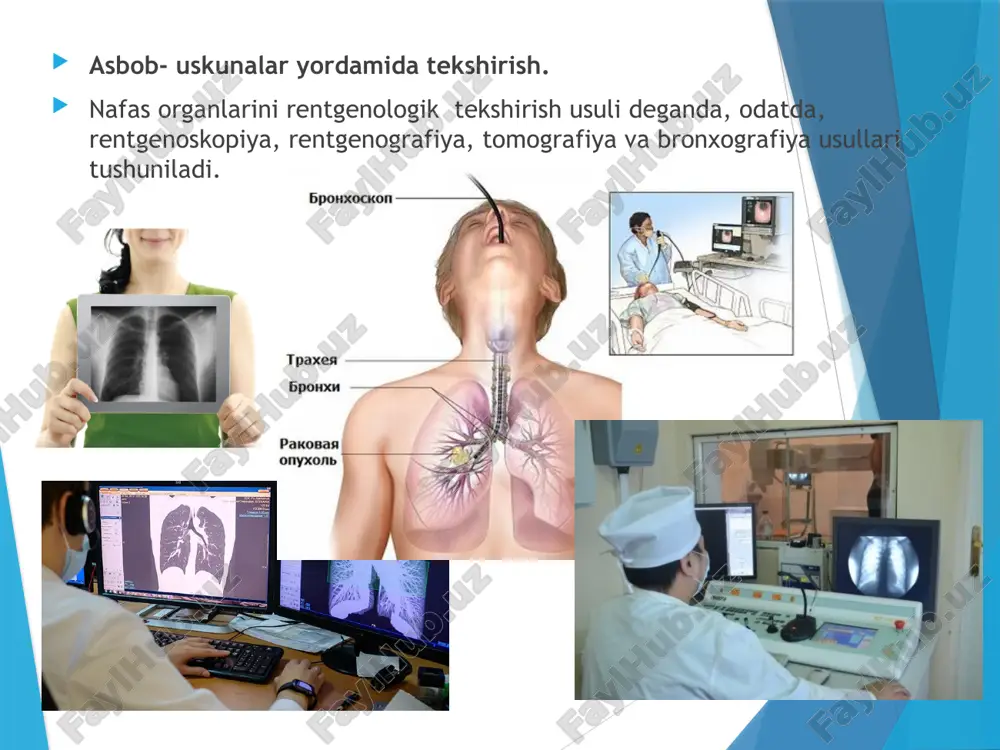 ama uch bosqichda o‘tkaziladi: tinch holatda 60 ta sakrashdan so‘ng va bundan keyin dam olishning birinchi minutasida. olingan natijaga qarab chidamlilik baholanadi. rozental sinamasini o‘tkazish uslubi va uni baholash. bu sinamada spirometr yordamida o‘pkaning tiriklik sig‘imini 15 sekunddan oralatib, 5 marta o‘lchanadi. nafas olish tizimining suyak muskul to‘qimalariga yuklama berib, o‘ts ni oshib borishi yoki kamayib ketishini baholaymiz. tekshiriluvchida 1 minut davomida ketma-ket 5 marta o‘pkaning tiriklik sig‘imi spirometr asbobi yordamida aniqlanadi. baholash: chiniqqan sportchida o‘pkaning tiriklik sig‘imi ko‘rsatgichi birinchi martaga nisbatan 2-3-4-5-nchi martaga qarab oshib boradi. har bir ko‘rsatgich jadvalga yoziladi. sog‘lom sport bilan shug‘ullanmaydigan kishilarda va sportchilarda o‘ts galdan galga oshib bordi yoki o‘zgarishsiz qoladi. o‘ta zo‘riqish va zo‘riqishda, nafas olish va qon aylanish tizimi kasalliklarida o‘ts ko‘rsatkichi kamayib boradi. sportchilarda bu holat nafas muskullarining charchashini yoki markaziy nerv tizimininig funksional holatini susayishini ko‘rsatadi. shafranovskiy sinamasini o‘tkazish uslubi va uni baholash. bu sinama jismoniy yuklamadan avval va undan …