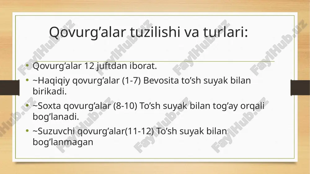 ko’krak qafasi, qovurg’alar, va to’sh suyagi - Page 4
