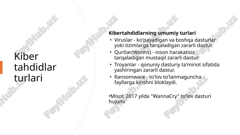 ntivirus dasturlarini yangilab turish har qanday kuchli kiberxavfsizlik rejimining muhim qismidir. antivirus himoyasining haqiqiy hayotiy misollari tarix davomida antivirus dasturlari keng ko'lamli zararli dasturlarning tarqalishini oldini olishda muhim rol o'ynadi. mashhur misollardan biri "iloveyou" virusi bo'lib, u 2000 yilda butun dunyo bo'ylab millionlab kompyuterlarni zararlagan, ammo antivirus yechimlari bilan to'xtatilgan. yaqinda mcafee korporativ tizimlarni nishonga olgan 2019 yilda to'lov dasturi hujumi tarqalishining oldini olishga yordam berdi. ushbu holatlar antivirus dasturlari kiber tahdidlarga javob berish va ularni yumshatishda qanchalik samarali bo'lishi mumkinligini ko'rsatadi. antivirus dasturiy ta'minotining kelajagi texnologiyaning rivojlanishi bilan antivirus dasturlari ham rivojlanmoqda. sun'iy intellekt (ai) va mashinani o'rganish ilgari noma'lum tahdidlarni aniqlashning ajralmas qismiga aylanmoqda. ushbu texnologiyalar antivirus dasturlariga har qachongidan ham tezroq zararli dasturlarning yangi shakllarini bashorat qilish va ularga javob berish imkonini beradi. bundan tashqari, bulutga asoslangan xavfsizlik biznes va jismoniy shaxslar uchun kengaytiriladigan va keng qamrovli himoyani ta'minlab, tobora ommalashib bormoqda. misol uchun, trend micro kiberxurujlarni …