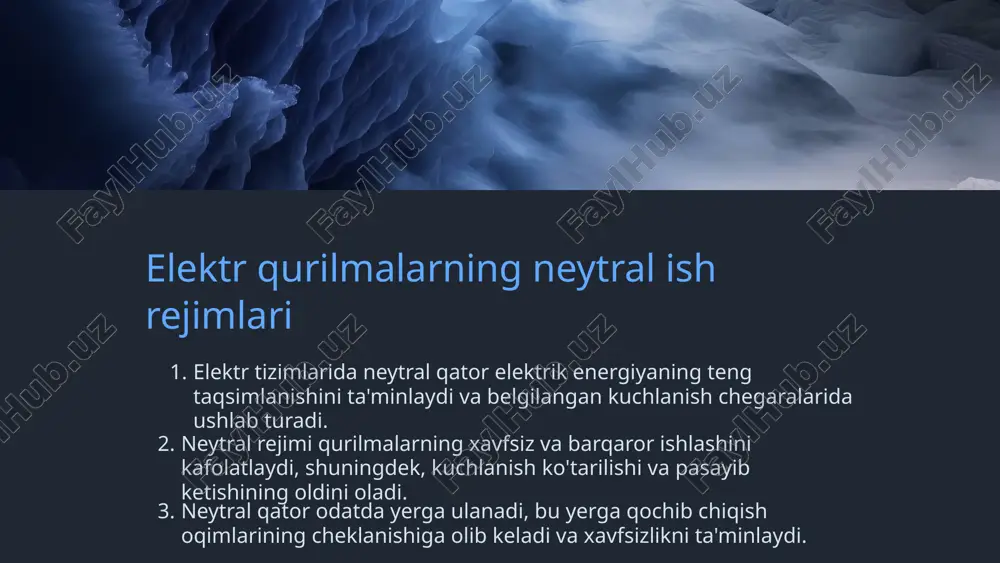 92 b. i.h. siddikov. elektr energiyasi iste’molini nazorat qilish. kasb-hunar kollejlari uchun o’quv qo’llanma (2-nashr). t.: “ilm ziyo”, 2016. – 96 b. stansiya va podstansiyalarning elektr qismi. o’quv qo’llanma. q.r. allaev, i.h. siddikov va boshq. o’z.roo’mtv – t.: cho’lpon nomidagi nmiu, 2016. 304b. https://arm.tdpushf.uz/kitoblar/fayl_1563_20210824. https://jspi.uz/wp-content/uploads/2020/08/elektr-taminoti image1.png image2.png image3.png image4.png image5.png image6.jpeg image7.png image8.jpeg image9.png