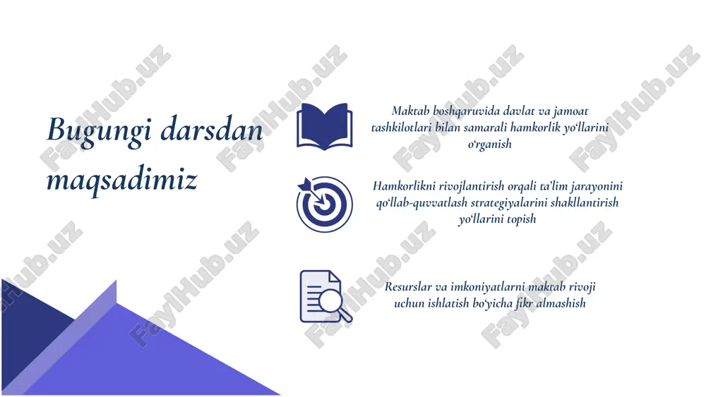 ta'lim muassasasining davlat va jamoat tashkilotlari bilan hamkorligini tashkil etish - Page 4