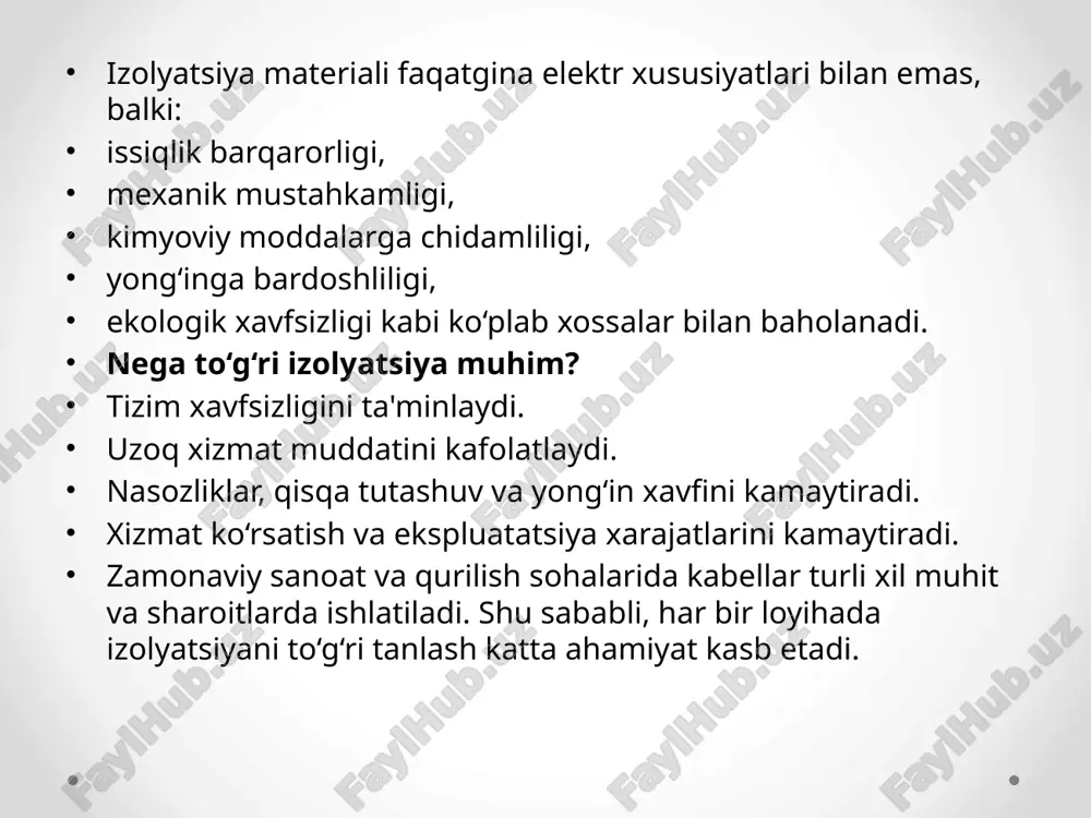 kabel izolyatsiyasi - Page 4