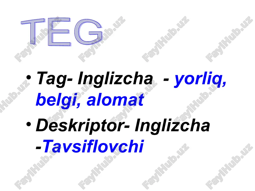 html da teglar bilan ishlash - Page 4