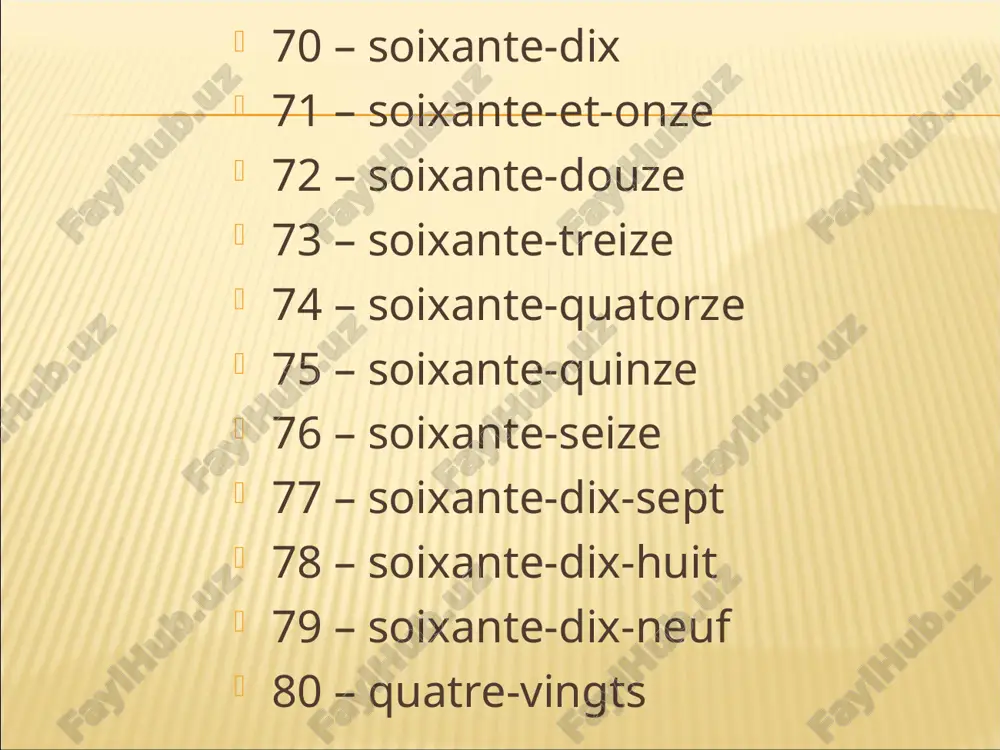 les nombres, 0-20 va 20-100 - Page 4