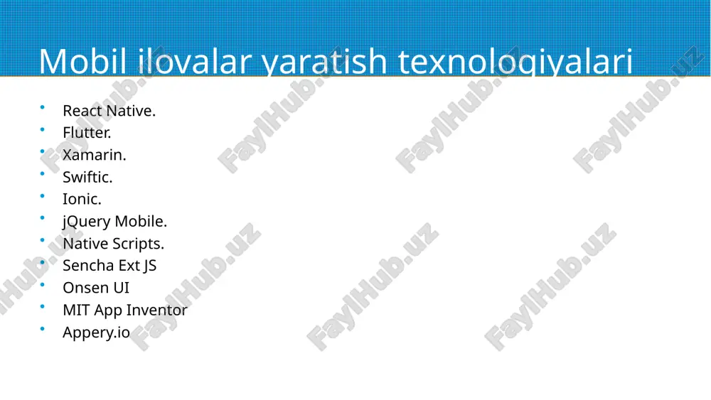 mobil qurilmalar uchun operatsion tizimlar va ilovalar - Page 4