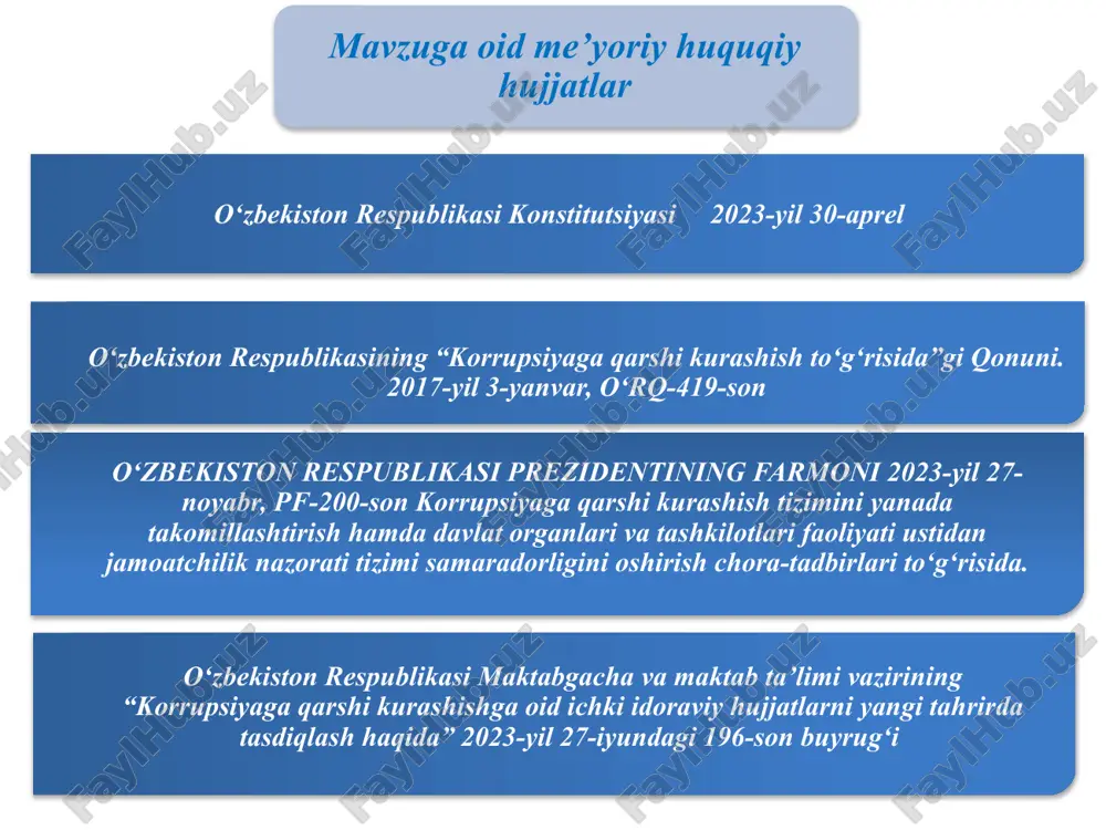 yil 27-apreldagi 243-sonli,2019-yil 22-apreldagi 343-sonli qarorlarini tizimli yo‘lga qo‘yish maktabda byudjetdan tashqari tushgan mablag‘lardan unumli,samarali foydalanish maktab direktori, o‘ibdo‘, xibdo‘ o‘quv yili davomida maktabda tizim qonuniy yo‘lga qo‘yiladi. menga bildirgan ishonchingiz va e’tiboringiz uchun rahmat! image2.png image3.jpeg image4.jpeg image5.jpeg image6.jpeg image7.jpeg image8.png image9.png image10.jpeg image11.jpeg image12.jpeg image13.jpeg image14.jpeg image18.jpeg image19.jpeg image20.jpeg /docprops/thumbnail.jpeg
