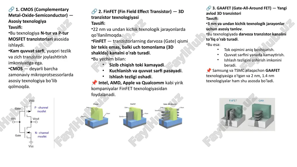 maydonli tranzistorlar (fet — field effect transistor) - Page 4