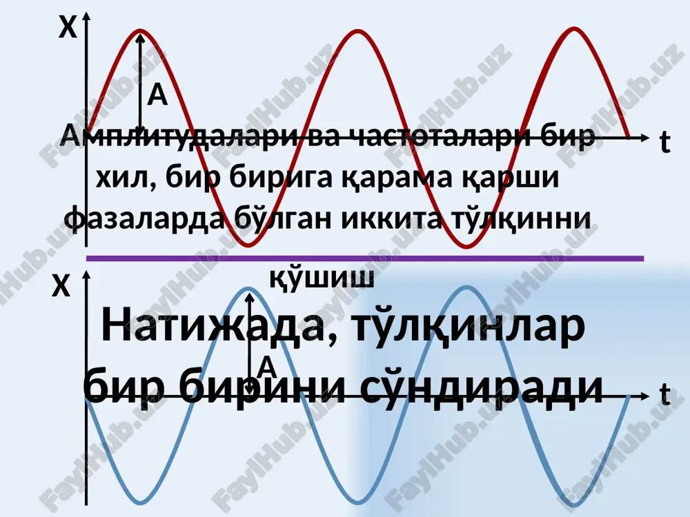 ika kafedrasi dotsenti o.e.tigayning shaxsiy sayti. fizik.ru - tatu fizika kafedrasi katta o'qituvchisi v.s.xamidovning shaxsiy sayti. estudy.uz- tatu talabalari uchun fizikadan masofaviy ta'lim tizimi yenka.com http://phet.colorado.edu/ http://www.falstad.com/mathphysics.html http://www.quantumatomica.co.uk/download.htm http://school-collection.edu.ru 26 image1.png image2.jpeg image3.wmf image4.wmf oleobject1.bin oleobject2.bin image5.wmf image6.wmf image7.wmf image8.wmf oleobject6.bin oleobject3.bin oleobject4.bin oleobject5.bin image9.wmf oleobject7.bin image10.png image11.wmf oleobject8.bin image12.png image13.png image14.png image15.png image16.wmf image17.wmf oleobject9.bin oleobject10.bin image18.png image19.png image20.wmf image21.wmf image22.wmf image23.wmf image24.wmf oleobject14.bin oleobject15.bin oleobject11.bin oleobject12.bin oleobject13.bin image25.png image26.wmf image27.wmf image28.png image29.wmf image30.png image31.png image32.png image33.wmf image34.wmf oleobject16.bin oleobject17.bin image35.png image36.wmf image37.wmf image38.wmf image39.png oleobject18.bin oleobject19.bin oleobject20.bin dk d dt dx u w = = dx u d u l =- ( ) 1 1 1 0 1 j w x + - = kr t sos r a ( ) 2 2 2 0 2 j w x + - = kr t sos r a ( ) 222 1212 2 01212 22 1212 2cos() 112 cos() …