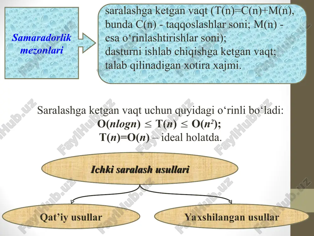 saralash algoritmlari - Page 4