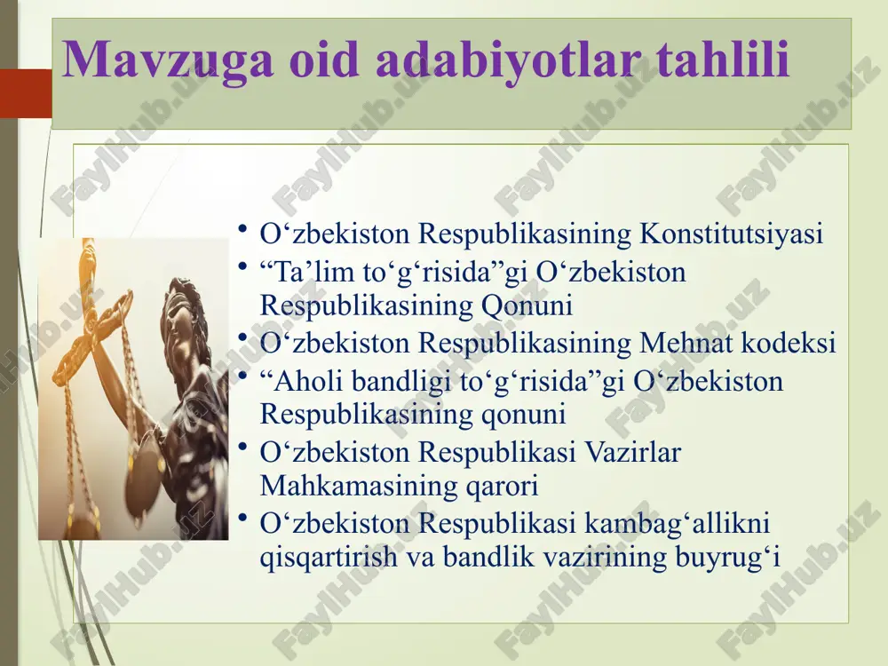 ‘rovnoma olish, natijalarni komissiyaga taqdim qilish va xulosa qilish. 4. xulosa va tahlillarni ham e’lon qilish. tanlov komissiya raisi va a’zolari. 2024-2025 o‘quv yilida. ta’lim sifatini tubdan oshirish, kreativ fikrlay oladigan, kasbiy kompetensiyaga ega o‘qituvchilar yetishtirish. 2 o‘z ustida ishlagan, samaradorlikka erishgan o‘qituvchilarni rag‘batlantirishni yanada takomillashtirish. 1.monitoring tahlil 2.attestatsiyadagi muvaffaqiyati 3.olimpiada va boshqa yutuqlariga qarab direktor, o‘ibdo‘, mmibdo‘, kasaba uyushmasi raisi, psixolog. chorak davomida. motivatsiyalash natijasida yanada o‘z ustida ishlaydigan pedagoglar jamoasiga ega bo‘lishi mumkin. e’tiboringiz uchun rahmat! image7.png image8.png image9.jpeg image10.jpeg image11.jpeg image13.jpeg image14.png image15.png image16.png image20.png image21.jpeg /docprops/thumbnail.jpeg