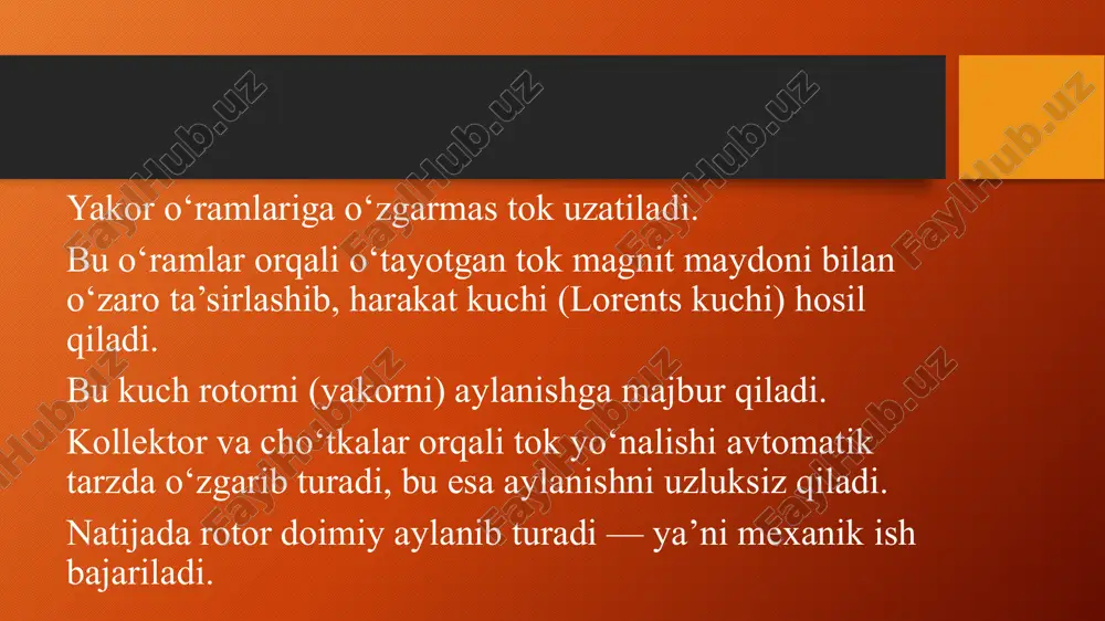 elektromexanik qurilmalar nimani matematik model asosida tuzish - Page 4