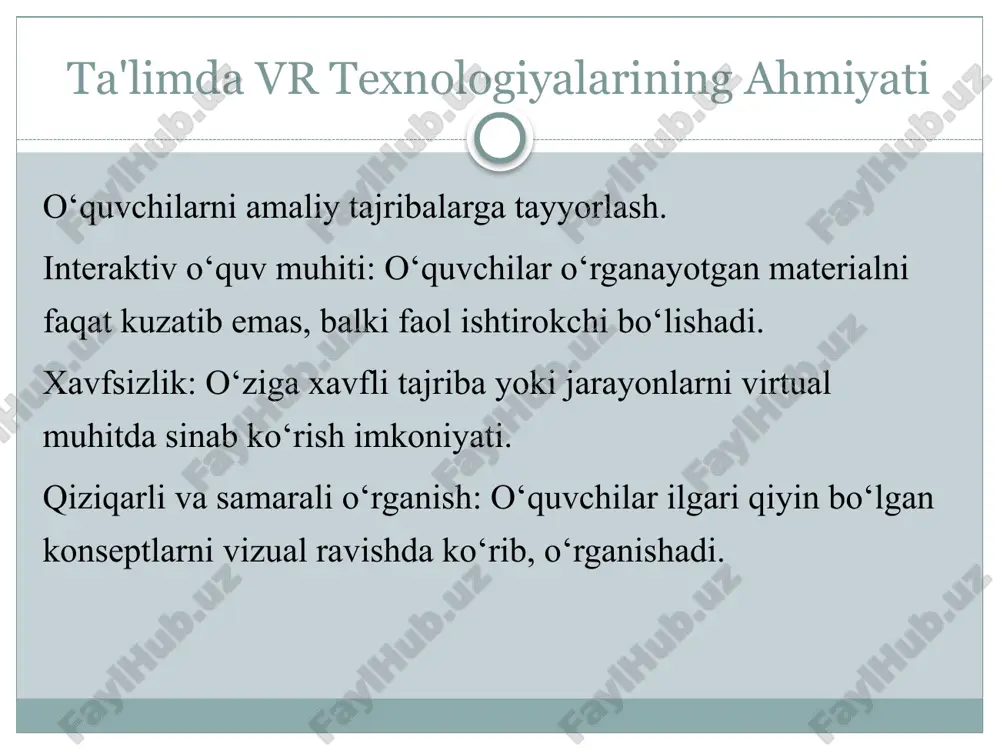 virtual reallik ta'lim texnologiyalari - Page 4