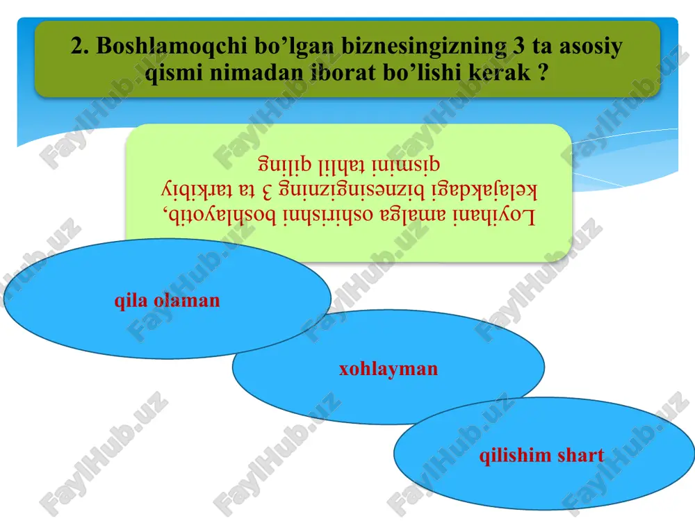 zqaymoqga talab yozda keskin ko’tariladi va uni sotish yuqori raqobatga qaramay yaxshi foyda keltirishi mumkin. muzqaymoq savdosini tashkil qilish oson, hech qanday maxsus bilim talab etilmaydi va mavsum davomida qo’shimcha narx 100% dan yuqori bo’lishi mumkin. biznes g’oyani amalga oshirishning eng oson yo’li — aravachaga haroratni o’tkazmaydigan penoplastli muzlatgich o’rnatish orqali ko’cha savdo nuqtasini ochish foodtruck — bu ichimliklar va tez tayyor bo’ladigan ovqatlarni sotadigan yuk mashinasi. bunday biznesda yaxshi pul topish uchun siz oshpazlik mahoratiga ega bo’lishingiz va savdo qilish uchun foydali joylarni topishingiz kerak. oziq-ovqat yuk mashinasida asosiy narsa tashqi manbalarga ulanishni talab qilmaydigan eng avtonom tizimlarga ega bo’lgan to’g’ri jihozlangan oshxona. bunday korxonaga sarmoyalar juda muhim, chunki avtomobil sotib olish va jihozlash kerak bo’ladi. shuningdek, mahsulot tayyorlash va sotish uchun 2−3 kishini yollashingiz kerak. yuqori sifatli tashkilot va savdo uchun joyni to’g’ri tanlash bilan sarmoyalarni 1 yil ichida qoplash mumkin. eng yaxshi joylar yozgi ta’til joylari, sayyohlar …