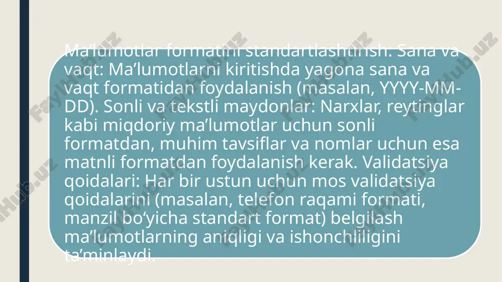 turizm ma'lumotlarini elektron jadvalda qayta ishlash tamoqiyillari - Page 4