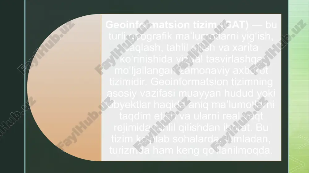 turstik ob'ektlar joylashuvini geoaxborot tizmida shakillantrish - Page 4
