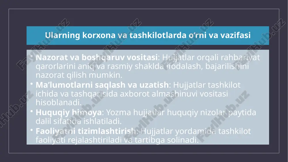 rasmiylash huujjatlarini ishlab chiqish - Page 4