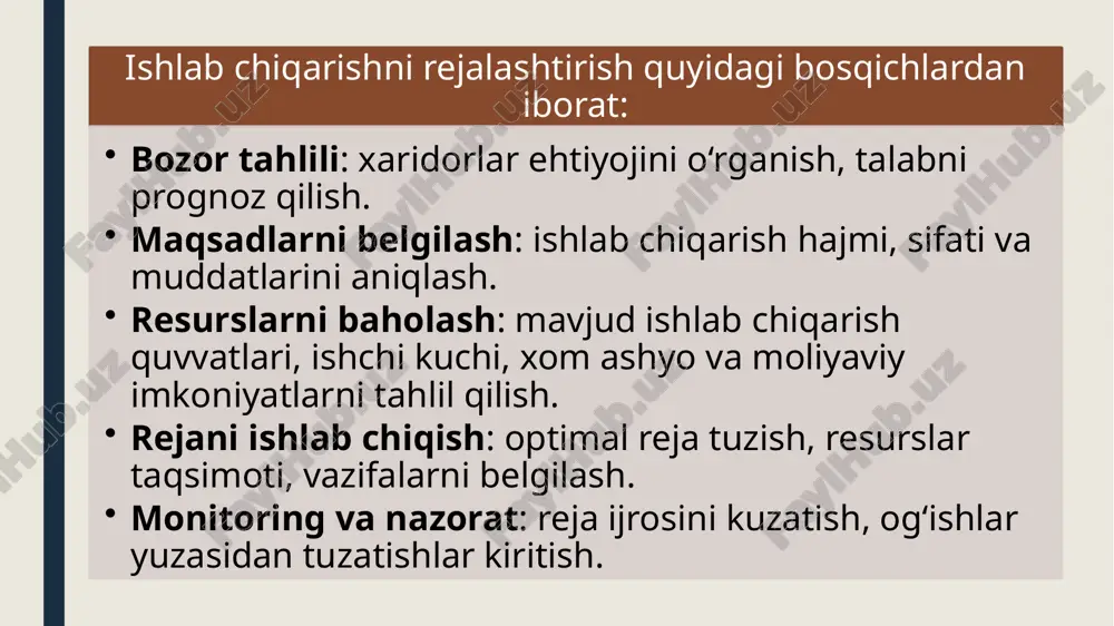 ishlabchiqarishni rejalashtirish - Page 4