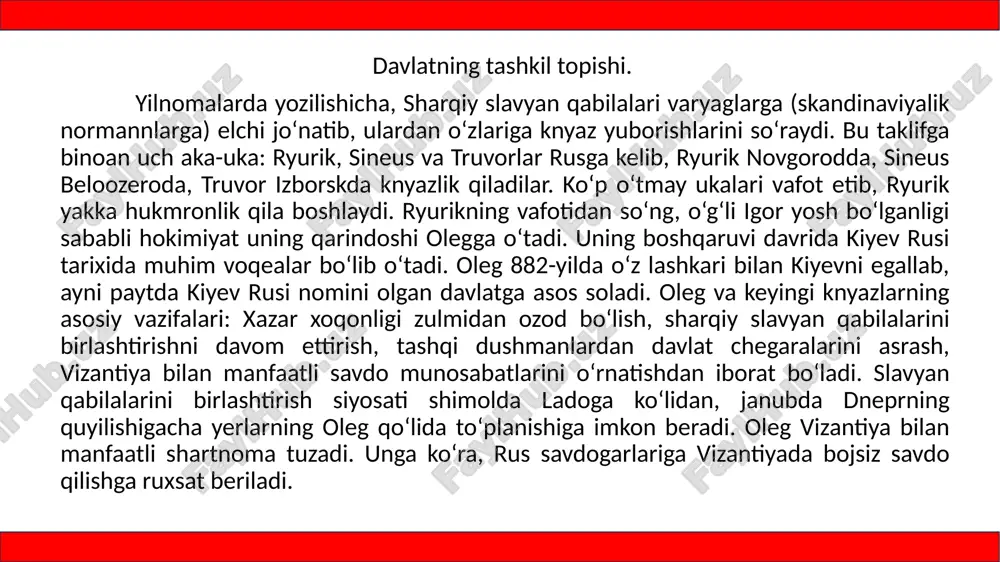 sharqiy slavyanlar. kiyev rusi - Page 4