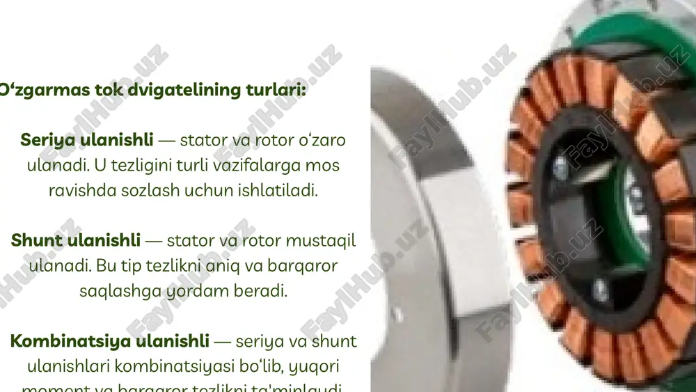 o‘zgarmas tok elektr dvigateli - Page 4