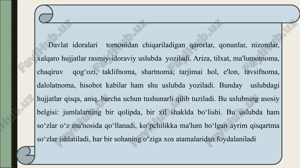 rasmiy idoraviy uslub - Page 4