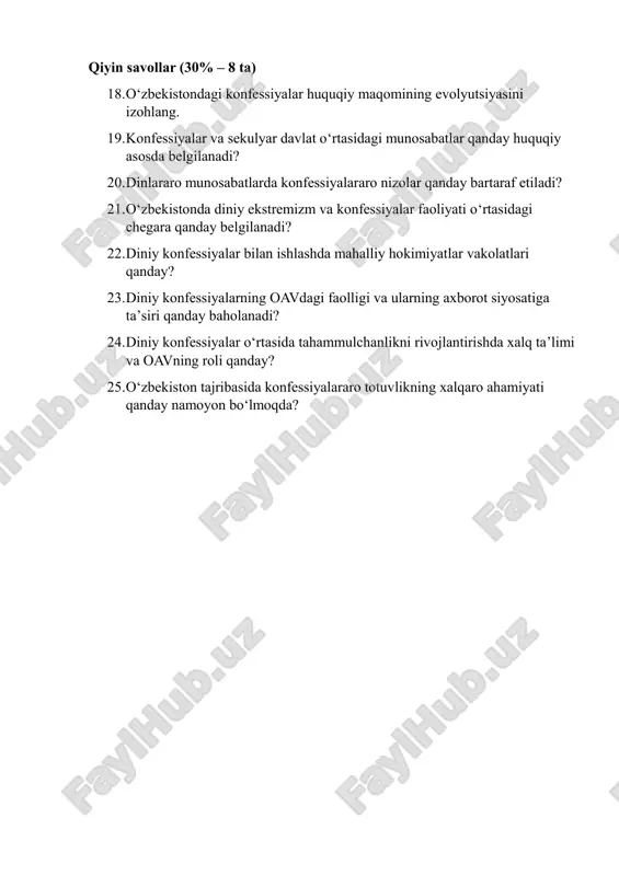 tgan o‘rni beqiyos bo‘lgan. viii asrda islom dini mintaqaga kirib kelgach, hanafiylik tezda asosiy huquqiy maktab sifatida qaror topdi. buxoro, samarqand, xiva kabi shaharlarda hanafiy fiqhiga asoslangan diniy- ta’limiy markazlar tashkil etilib, mahalliy faqihlar bu yo‘nalishni yanada chuqurlashtirishga o‘z hissalarini qo‘shganlar. mazkur mavzuni o‘rganish orqali biz hanafiy mazhabining nazariy asoslari, uning rivojlanish bosqichlari, markaziy osiyodagi keng tarqalishi va bu hududdagi buyuk olimlar tomonidan qanday rivojlantirilganini anglab olamiz. shuningdek, hanafiy mazhabining ijtimoiy, madaniy va siyosiy hayotdagi o‘rni, hozirgi kunda ham dolzarbligini saqlab qolayotganligi tahlil qilinadi. bu mavzuning dolzarbligi shundaki, hanafiy mazhabi markaziy osiyodagi diniy- ma’naviy merosning ajralmas qismi hisoblanadi. uning asoschisi va izdoshlari tomonidan yaratilgan ilmiy qarashlar, nafaqat diniy doirada, balki huquqiy, ijtimoiy va madaniy sohalarda ham katta ta’sir ko‘rsatgan. shu sababli, hanafiy mazhabining tarixiy ildizlari va uning zamonaviy ahamiyatini chuqur o‘rganish bugungi kunda ham o‘z dolzarbligini yo‘qotmagan. 4 hanafiy mazhabi: umumiy tushuncha hanafiylik – diniy-huquq mazhablaridan biri. abu hanifa nu’mon …