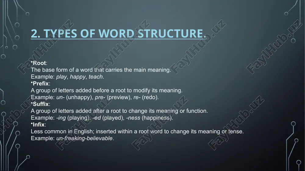 the english word as a structure. word group. - Page 4