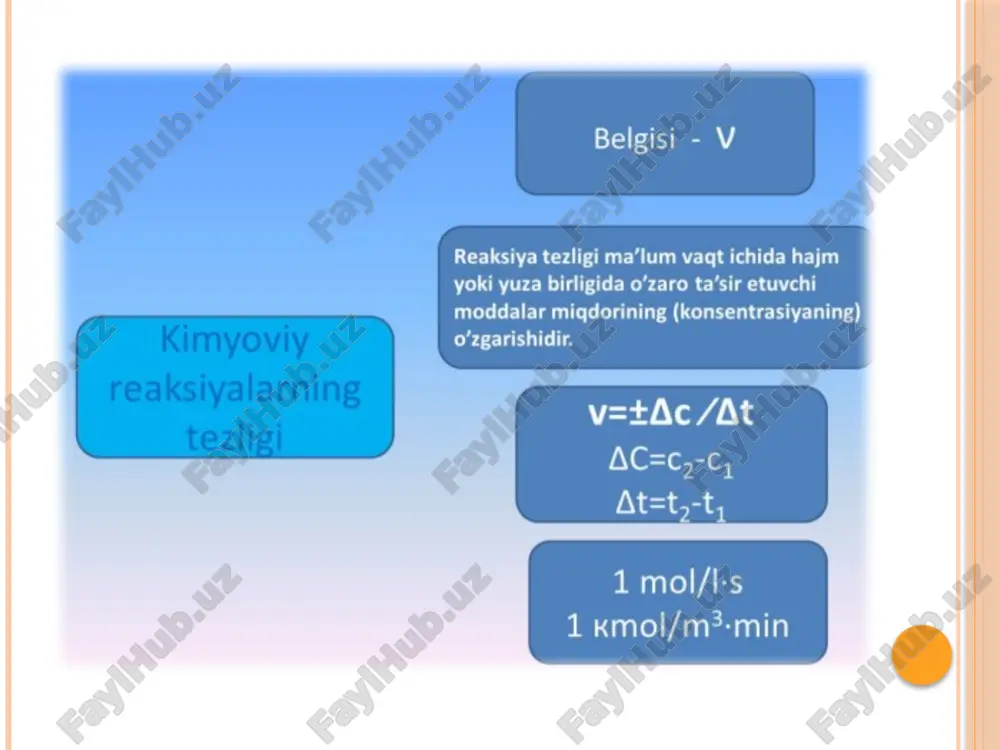 lashgan reaksiya moddalar kompleks mahsulotlari faollanish energiyasining ahamiyati katta bo’lib, u o’z-o’zidan borishi mumkin bo’lgan ( dg<0) reaksiyalarni to’xtatishi mumkin, ya’ni ular yo’lida to’siq bo’ladi. foydalanilgan adabiyotlar internet sayidlari. image2.jpg image3.jpg image4.jpg /docprops/thumbnail.jpeg