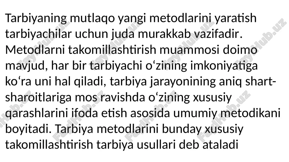 tarbiyaning umumiy metodlari - Page 4