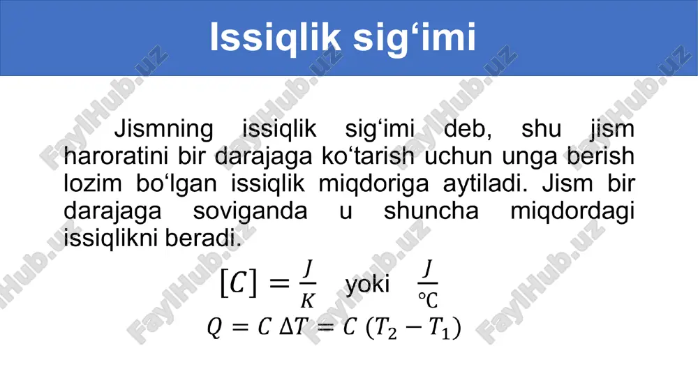 issiqlik miqdori - Page 4