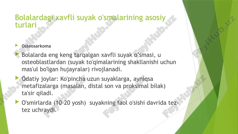 bolalar suyak hovfli usmalariga oid ma'lumotlar - Page 4