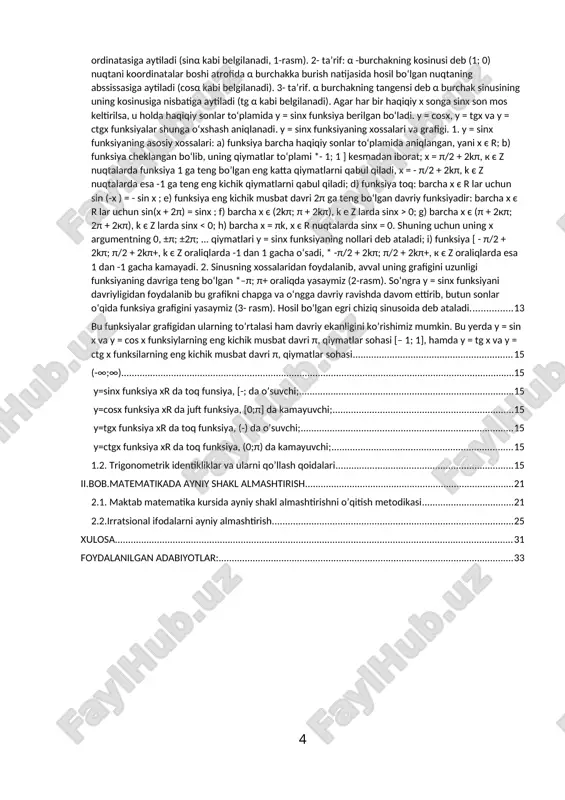 isbatlarning ba'zi xususiyatlarini kashf etdilar, lekin buni uchburchaklarning tomonlari va burchaklarini topishning tizimli usuliga aylantirmadilar.qadimgi nubiyaliklar ham xuddi shunday usuldan foydalanganlar[2]. miloddan avvalgi iii asrda yevklid va arximed kabi yunon matematiklari akkordlar va aylanalarga chizilgan burchaklarning xossalarini oʻrganib, zamonaviy trigonometrik formulalarga ekvivalent boʻlgan teoremalarni isbotladilar, garchi ular ushbu formulalarnini algebraik jihatdan emas, balki geometrik jihatdan isbot qilgan boʻlsalar ham. miloddan avvalgi 140-yilda gipparx (nikea, kichik osiyo) zamonaviy sinus qiymatlari jadvallariga oʻxshash akkordlarning birinchi jadvallarini bergan va ulardan trigonometriya va sferik trigonometriya masalalarini yechishda foydalangan[3]. milodiy ii asrda yunon-misr astronomi ptolomey (misrning iskandariya shahridan) oʻzining “almagest” asarining 1-kitobi, 11-bobida batafsil trigonometrik jadvallarni (ptolemeyning akkordlar jadvali) tuzgan[4]. ptolemey o'zining trigonometrik funksiyalarini aniqlash uchun akkord uzunligidan foydalangan, bu biz ishlatadigan sinus funksiyasidan ozgina farq qiladi. biz sin(α) deb ataydigan qiymatning akkord uzunligini ptolemey jadvalidagi kerakli burchak qiymati ikki barobarini (2α) aniqlash va keyin bu qiymatni ikkiga bo'lish orqali topish mumkin. batafsilroq jadvallar yaratilgunga …