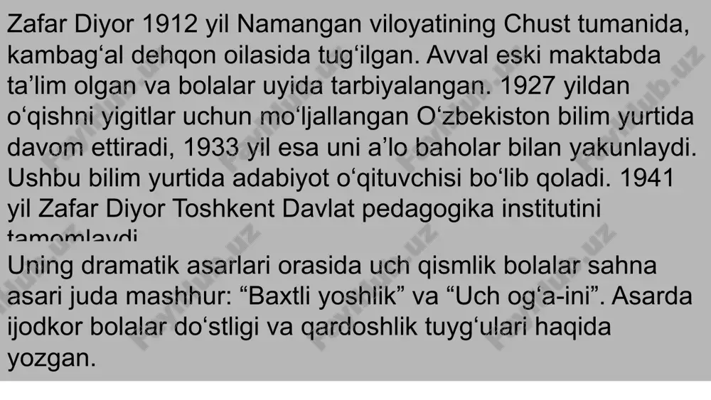 zafar diyorhayoti va ijodi - Page 4