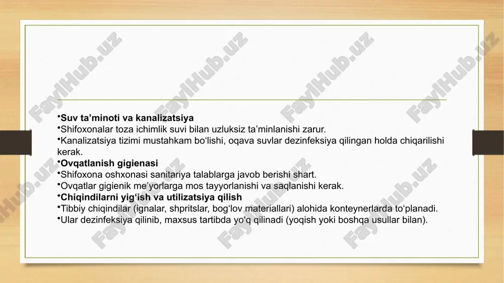 davolash-profilaktika muassasalari gigienasi - Page 4