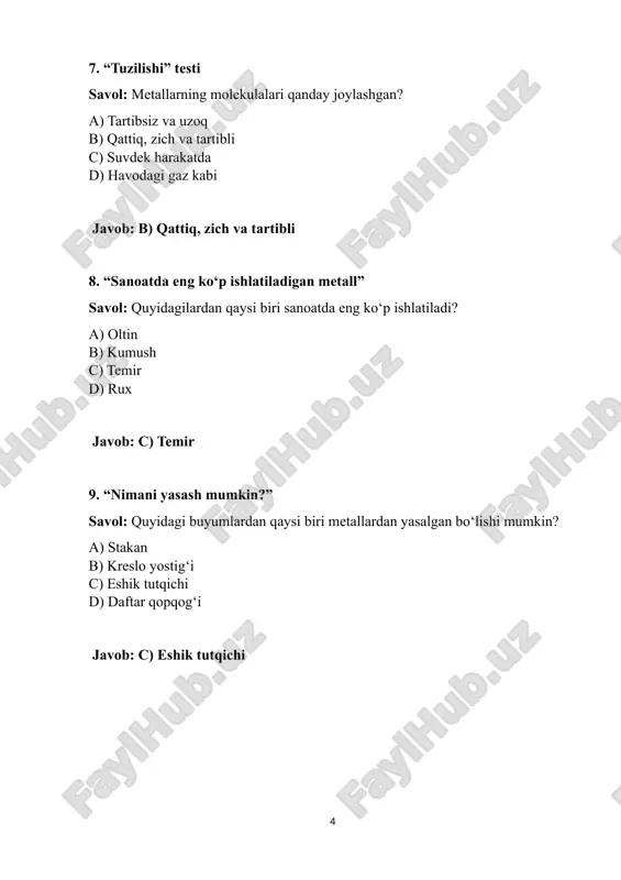 texnologik talim metodikasi - Page 4