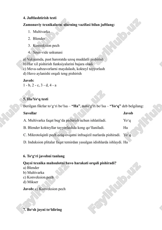 texnologik talim metodikasi - Page 4