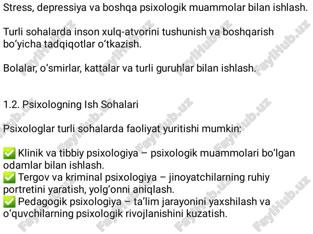 psixologning kasbiy faoliyati va psixologik metodlar - Page 4