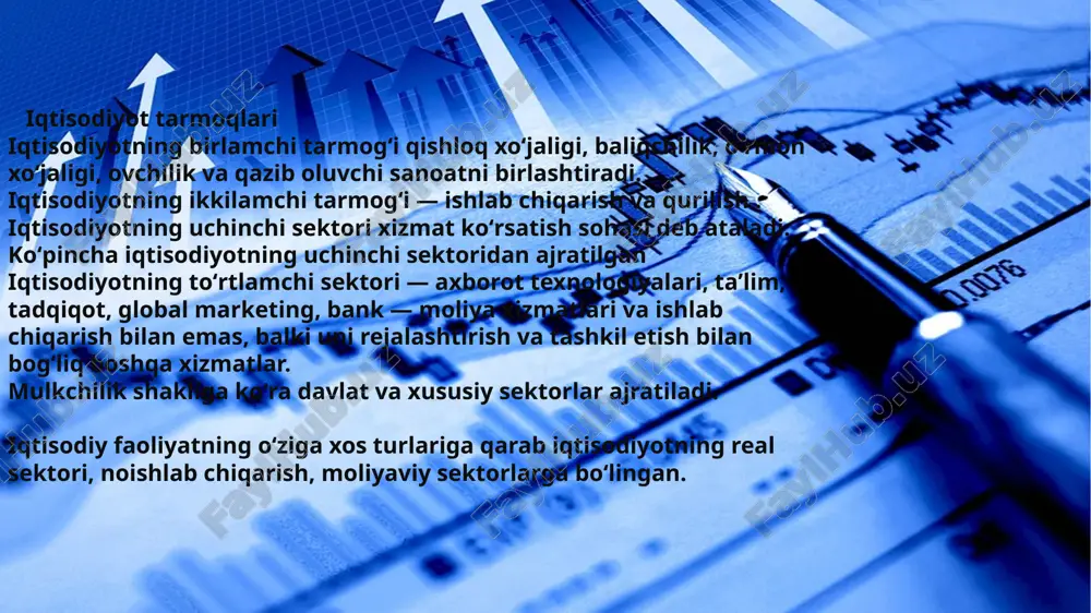 iqtisodiyot tarmoqlari va sohalari - Page 4