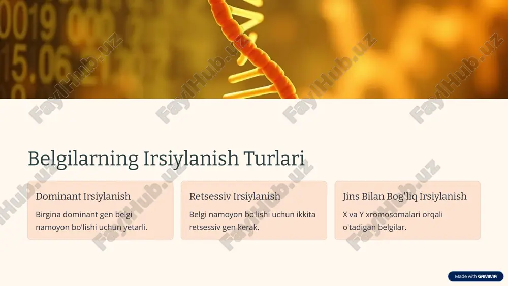 odam shajaralarini tahlil qilib belgilarini irsiylashtirish - Page 4