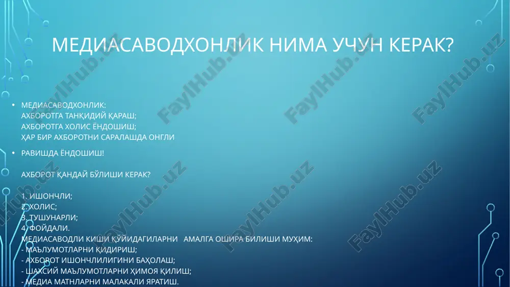 mediasavodxonlik va media ta’lim - Page 4